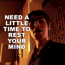 Need A Little Time To Rest Your Mind Liam Gallagher GIF - Need A Little Time To Rest Your Mind Liam Gallagher Oasis GIFs