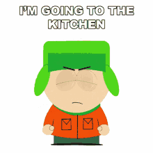 im going to the kitchen kyle broflovski south park s5e2 it hits the fan