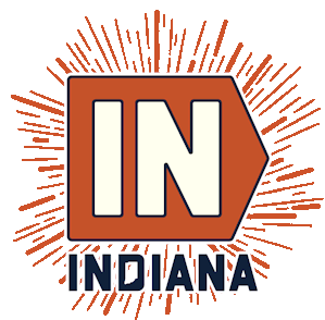 In Indiana Sticker - In Indiana Inindiana Stickers