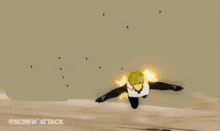 a blurred image of a person with the letters escr on the bottom right corner