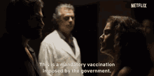 this is a mandatory vaccination imposed by the government healthy you have to serious