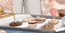Cafe Cupcakes GIF - Cafe Cupcakes Anime GIFs