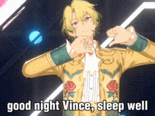 Vince I Love You GIF - Vince I Love You Good Night GIFs