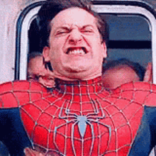 Tobey Maguire Spider Man GIF - Tobey Maguire Spider Man Strain GIFs