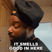 It Smells Good In Here Cash Nasty GIF - It Smells Good In Here Cash Nasty The Scent Is Lovely GIFs