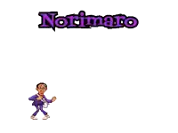 a blue circle with the word norimaro written on it