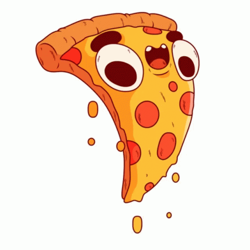 pepperoni pizza cartoon