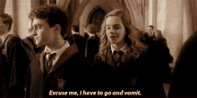 Hermione Harrypotter GIF - Hermione Harrypotter Excuseme GIFs