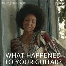 What Happened To Your Guitar Simone Jackson GIF - What Happened To Your Guitar Simone Jackson Nabiyah Be GIFs