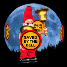 Saved By The Bell Gnome With Bells GIF - Saved By The Bell Saved Gnome With Bells GIFs