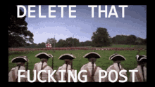 british granadiers meme delete that post delete