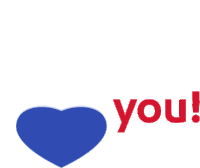 Heart You Love You Sticker - Heart You Love You Stickers