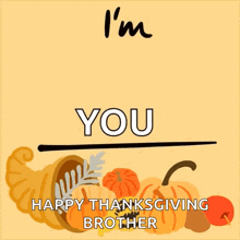 a poster that says i 'm thankful for you