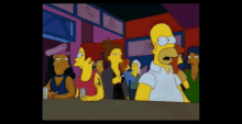 Homero The Simpsons GIF - Homero The Simpsons Gay Bar GIFs