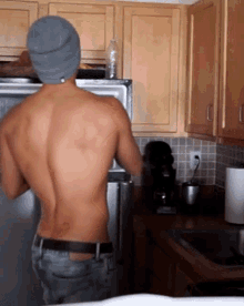 Kitchen Muscles GIF