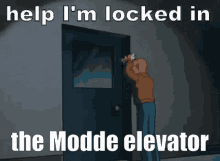 Locked Up Elevator GIF