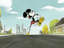 Disney Mickey GIF - Disney Mickey Strut GIFs