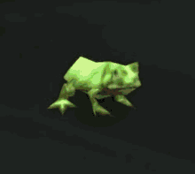 frog shake somebears low poly