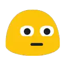 a yellow smiley face with a surprised look on its face .