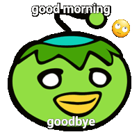 Good Morning Goodbye Sticker - Good Morning Goodbye Emoji Stickers