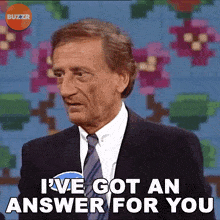 I'Ve Got An Answer For You Buzzr GIF - I'Ve Got An Answer For You Buzzr I Have A Solution For You GIFs