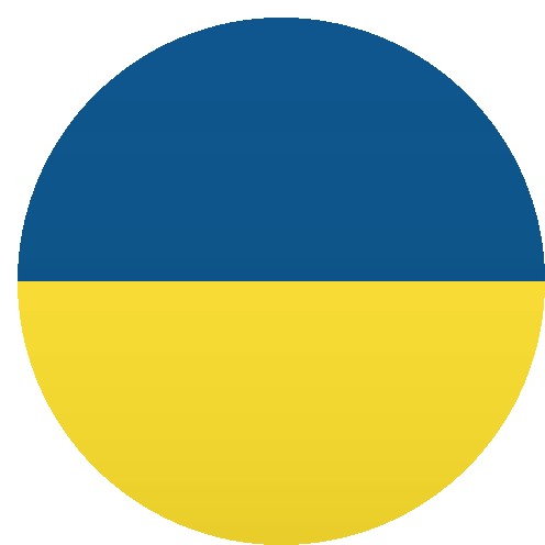 Ukraine Flags Sticker