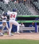 a baseball player named roden is swinging at a ball