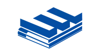 a blue and white striped item with the letter w on top