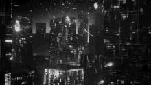 Black And White Banner GIF - Black And White Banner Buildings GIFs