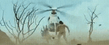 Udya GIF - Helicopter Scared On The Edge GIFs