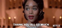 Thank You All So Much Laura Harrier GIF