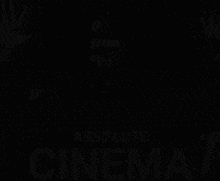 a poster for absolute cinema shows a man in a military hat