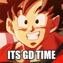 Gd Geometry Dash GIF - Gd Geometry Dash Goku GIFs