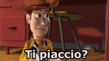 Toy Story Sceriffo Woody Ti Piaccio GIF - Toy Story Woody Do You Like Me GIFs