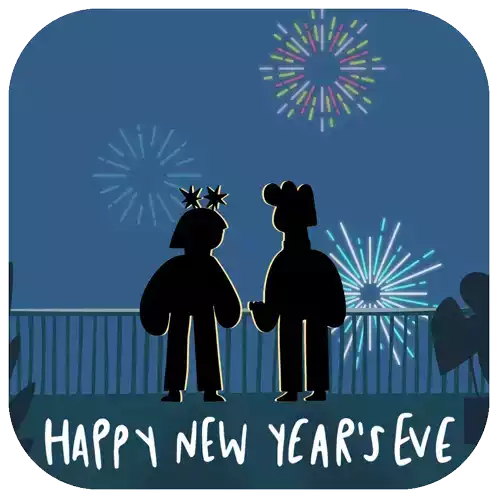 New Years Eve Happy New Years Eve Sticker - New Years Eve Happy New Years Eve Stickers
