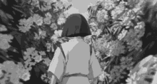 Black And White Anime GIF - Black And White Anime Walking GIFs