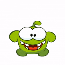 clapping om nom cut the rope cheering hyped