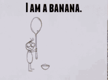 Banana I Am Banana GIF - Banana I Am Banana Introduce GIFs