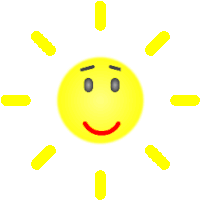 Sun Sunshine Sticker