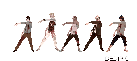 Zombie Dance Sticker Dance Sticker - Zombie Dance Sticker Dance Zombie Afro Dance Stickers