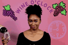 Wine Oclock Drink GIF - Wine Oclock Drink Wine GIFs
