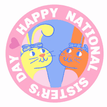 Happy Sisters Day Its Sisters Day GIF - Happy Sisters Day Its Sisters Day National Sisters Day GIFs