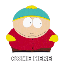 Come Here Eric Cartman Sticker - Come Here Eric Cartman South Park Stickers