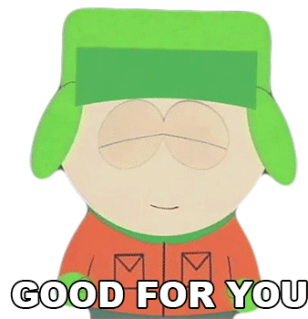 Good For You Kyle Broflovski Sticker - Good For You Kyle Broflovski South Park Stickers
