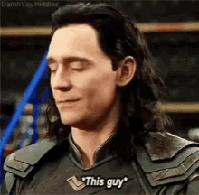 Tom Hiddleston Loki This Guy GIF - Tom Hiddleston Loki This Guy GIFs