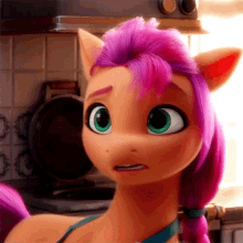 Shocked Sunny Starscout GIF - Shocked Sunny Starscout My Little Pony A New Generation GIFs