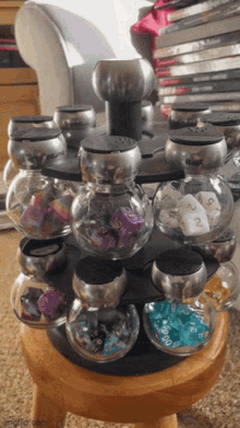Dice Rack Dungeons And Dragons GIF - Dice Rack Dungeons And Dragons Shiny Math Rocks GIFs