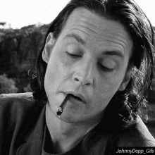 once upon a time in mexico johnny depp movie film black and white