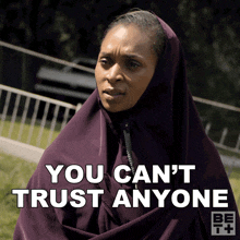 You Cant Trust Anyone Ruth Truesdale GIF - You Cant Trust Anyone Ruth Truesdale Ruthless GIFs