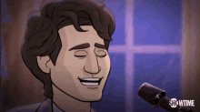 Serenade Justin Trudeau GIF - Serenade Justin Trudeau Our Cartoon President GIFs